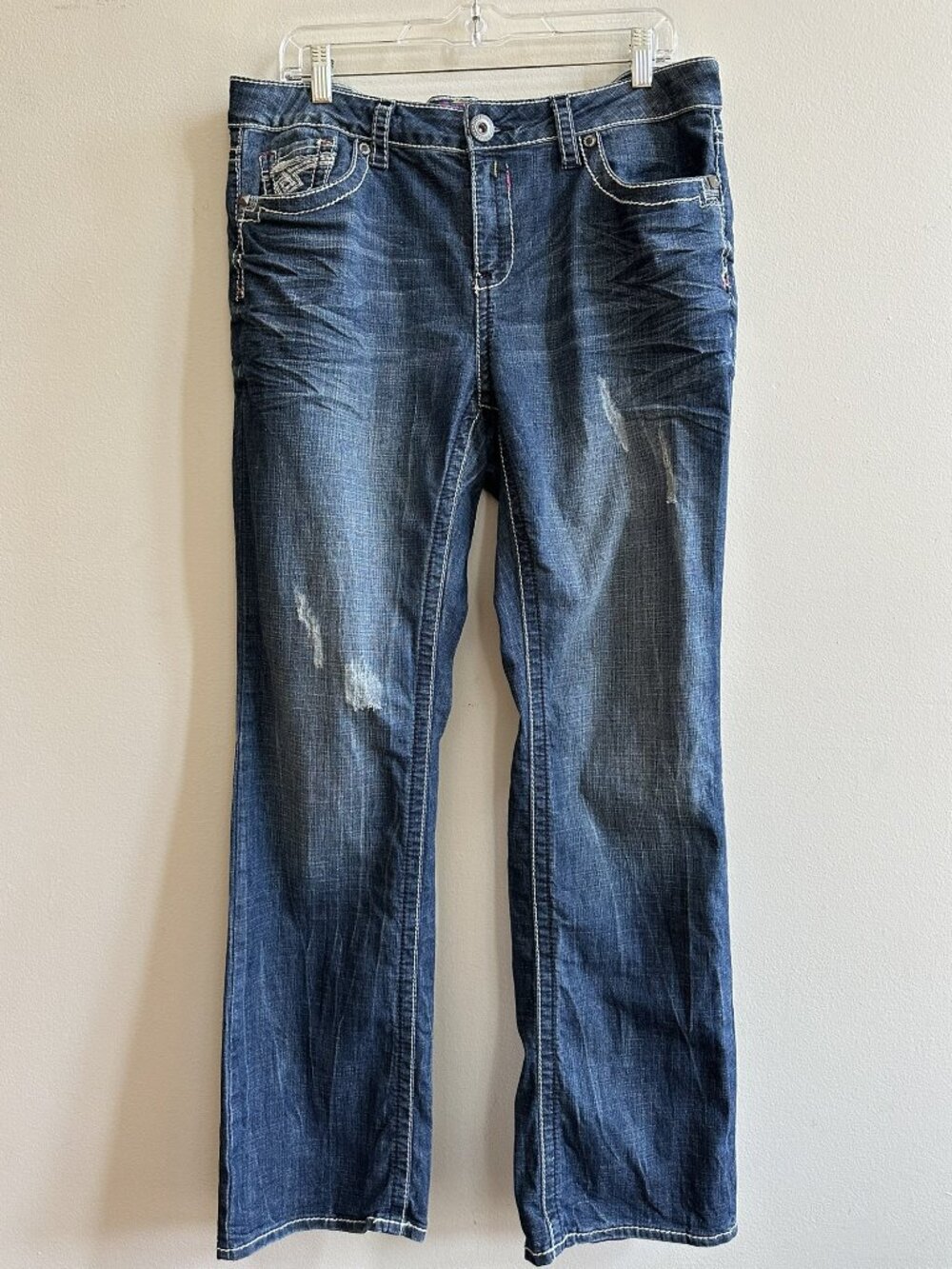 Hydraulic Bailey Slim Bootcut Jeans Women's Size 16W Y2K - Picture 1 of 12